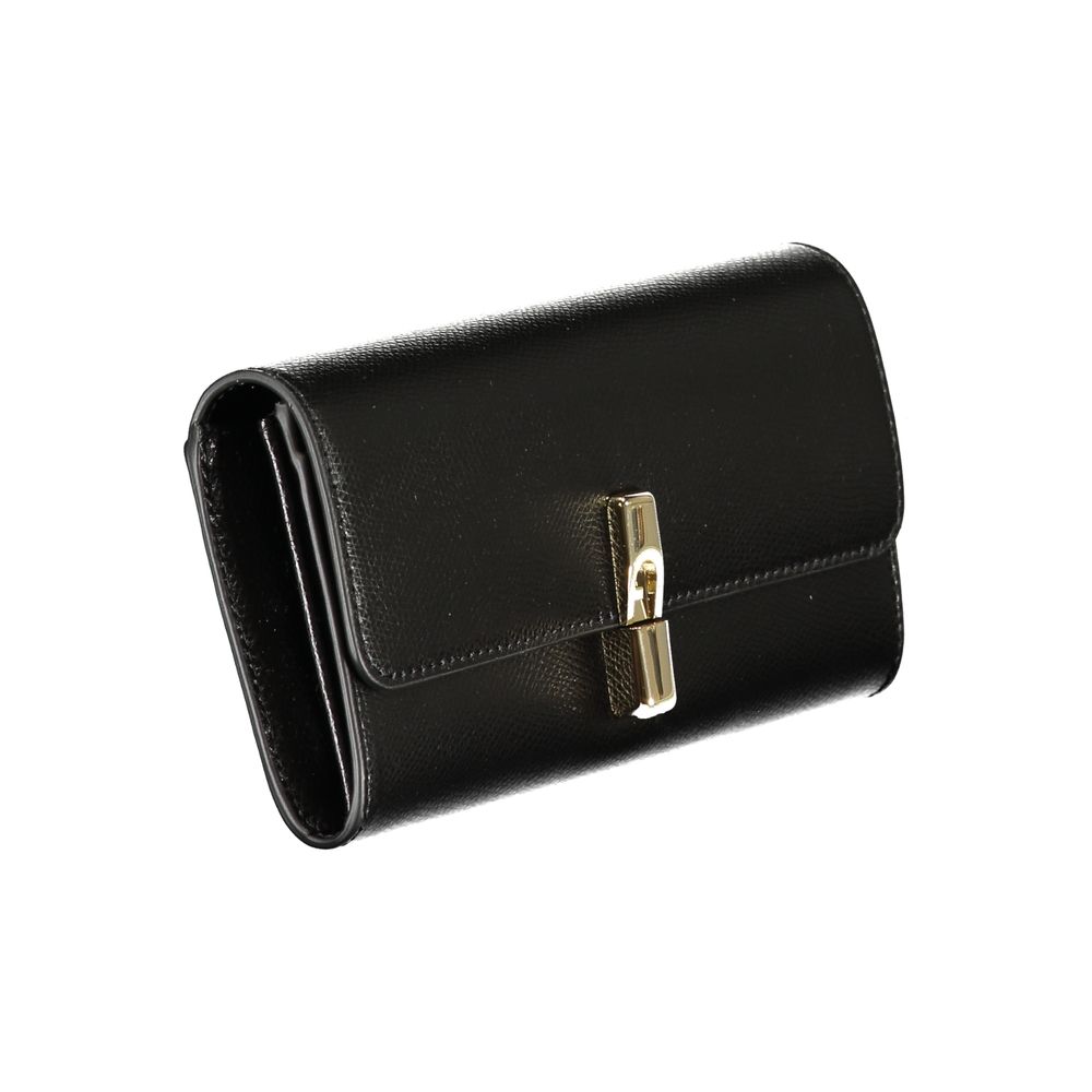 Furla Black Leather Wallet