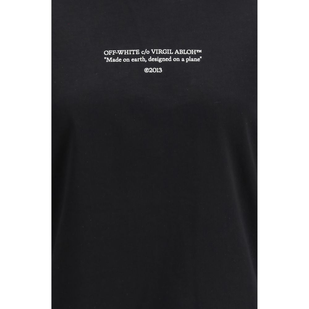 Off-White Black Heavyweight Cotton T-Shirt