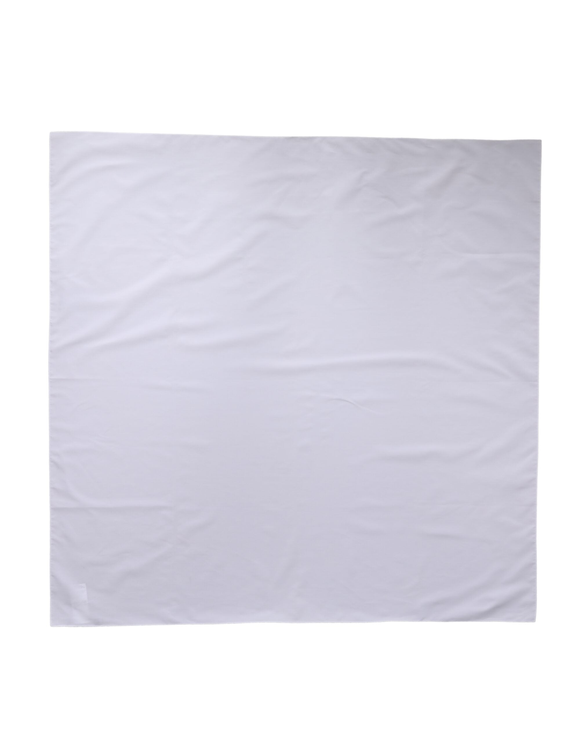 White Cotton Wrap Square Shawl Stole 91cm x 90cm Scarf