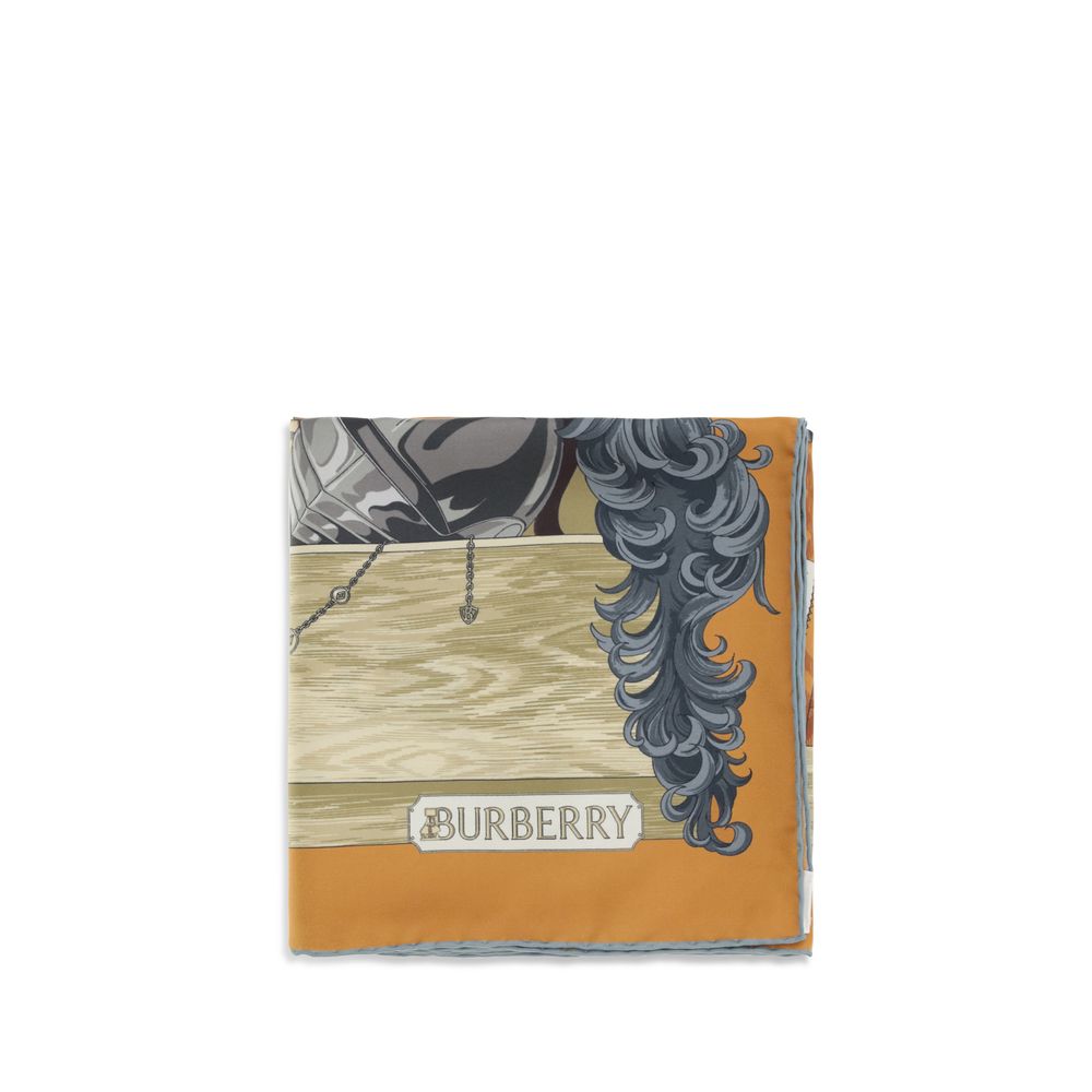 Burberry Multicolour Silk Scarf
