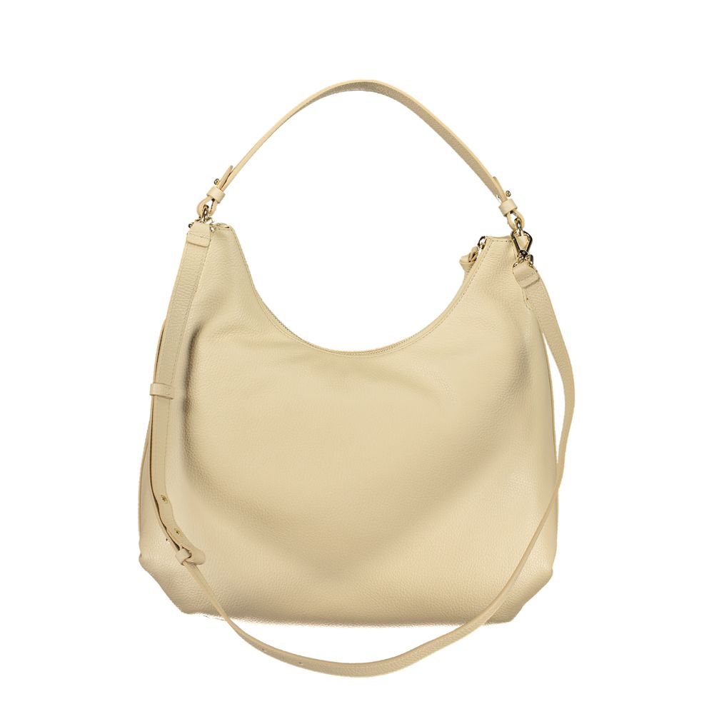 Coccinelle Beige Leather Rebekka Bag