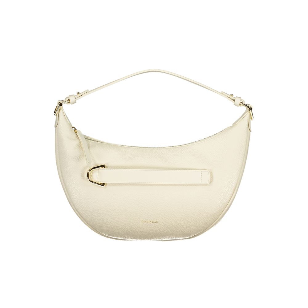 Coccinelle White Leather Lepaki Handbag