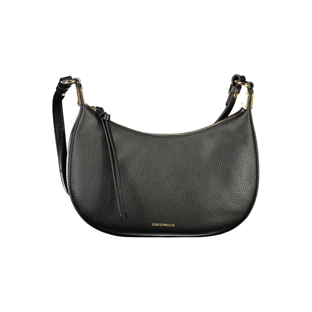 Coccinelle Black Leather Fujiko Handbag