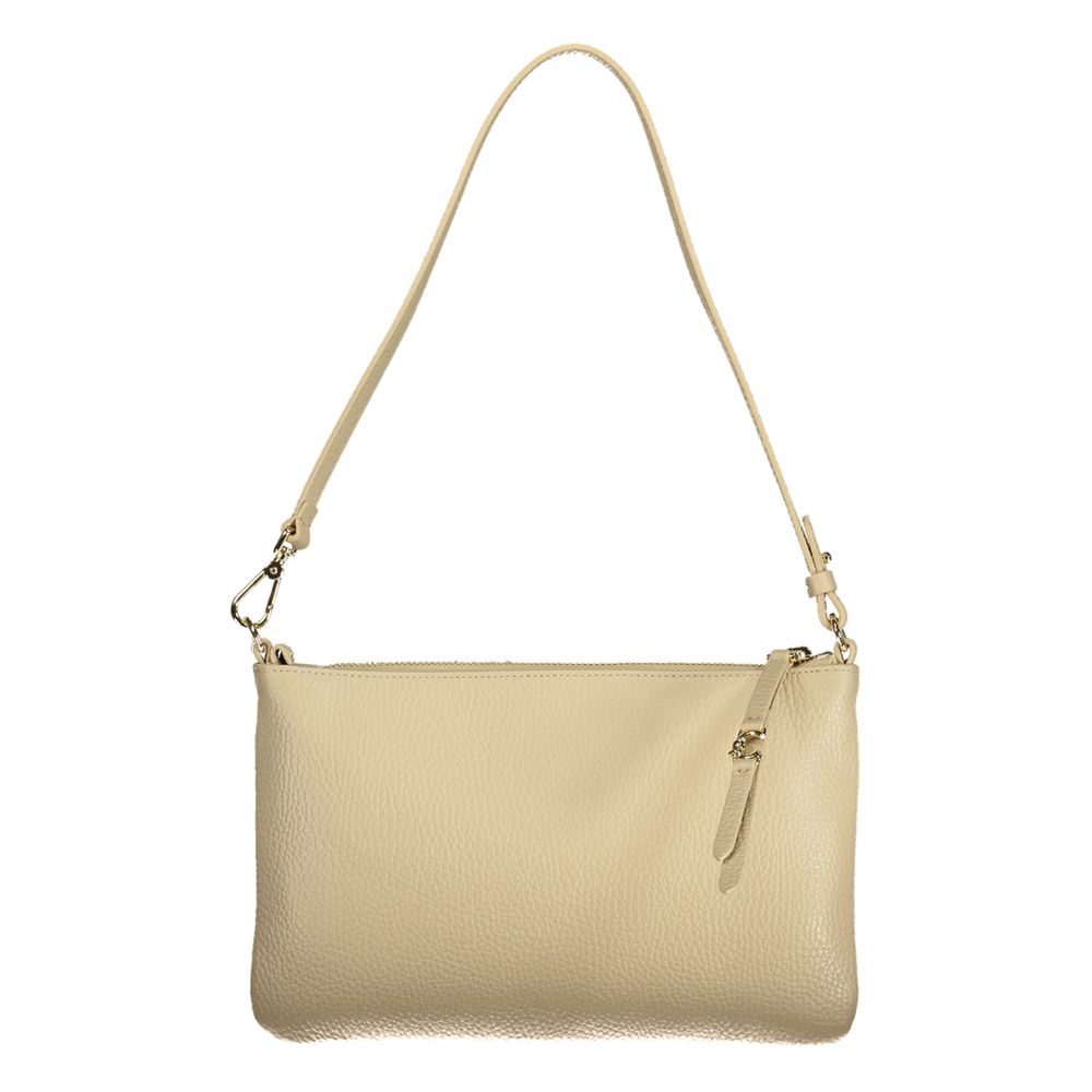 Coccinelle Beige Leather C-Easy Handbag