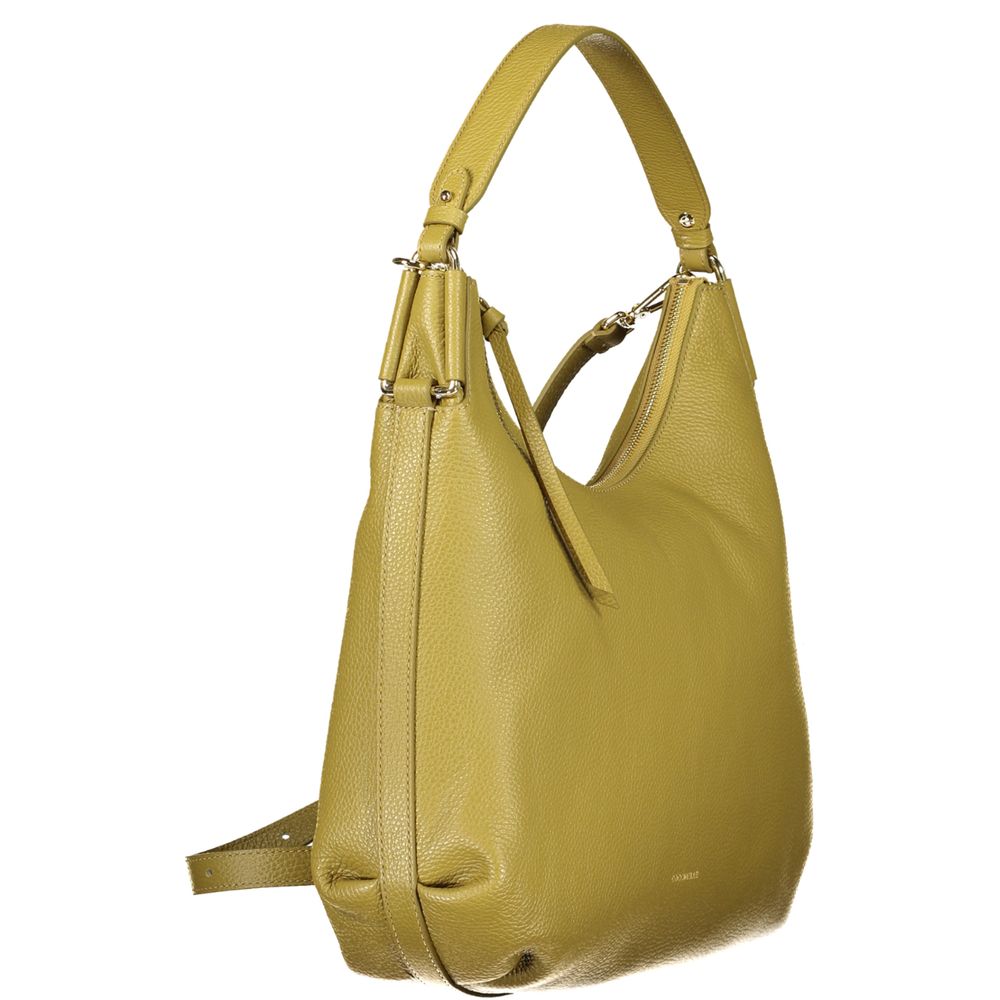 Coccinelle Green Leather Rebekka Handbag