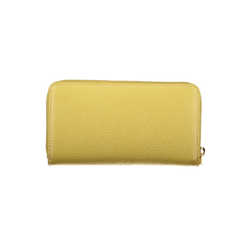 Coccinelle Green Metallic Leather Wallet