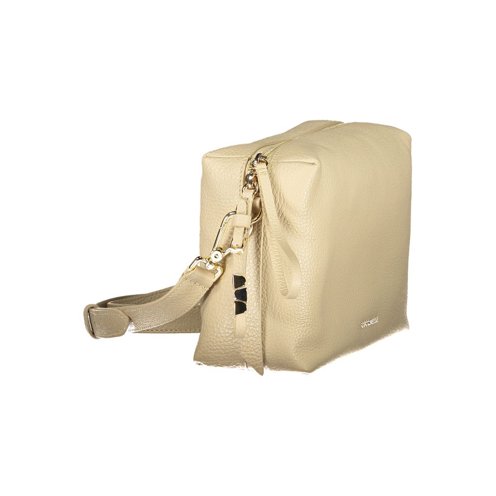 Coccinelle Beige Leather Nory Handbag