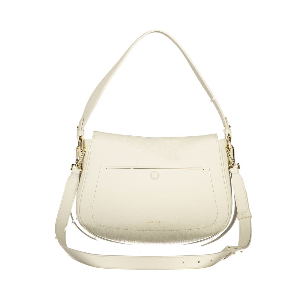 Coccinelle White Leather Mavery Bag