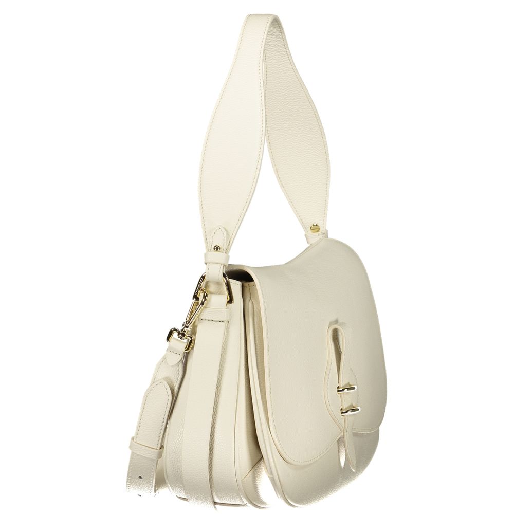 Coccinelle White Leather Mavery Bag