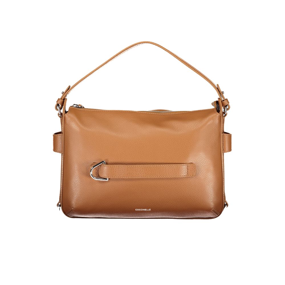 Coccinelle Brown Leather Shoulder Bag