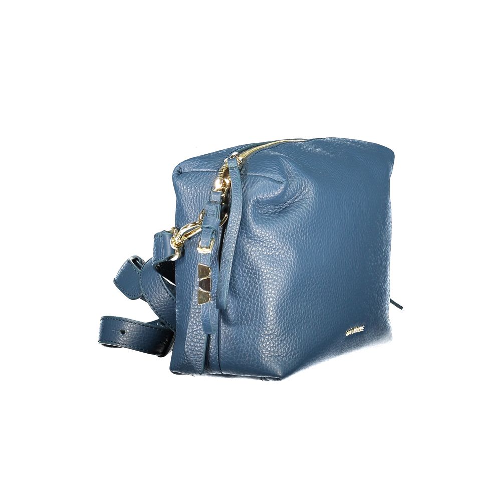Coccinelle Blue Leather Shoulder Bag