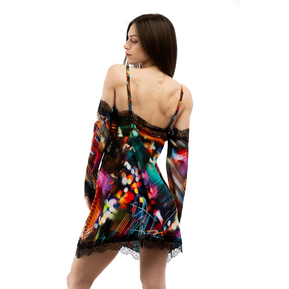 Moschino Multicolour Viscose Casual Dress