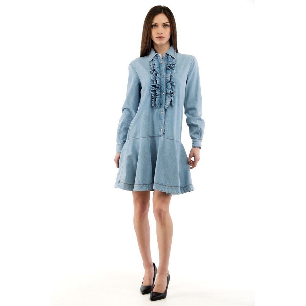 Moschino Multicolour Cotton Casual Dress