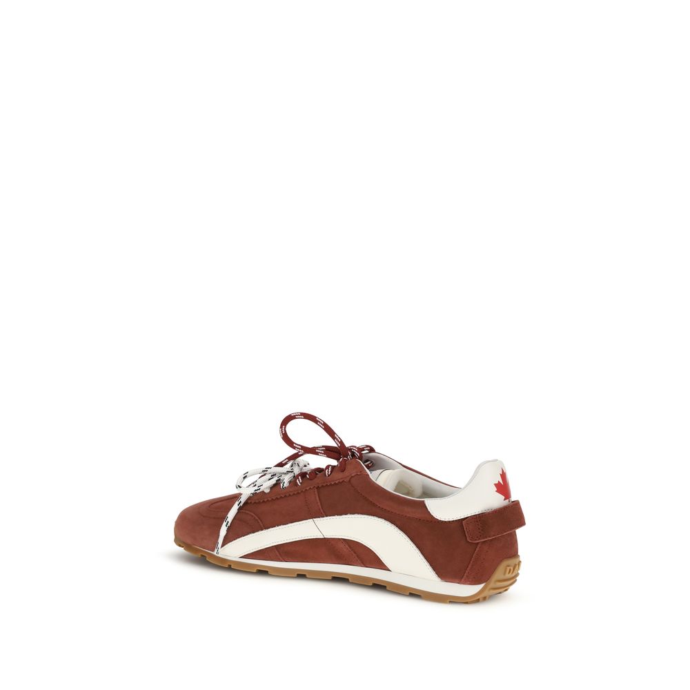 Dsquared2 Multicolour Calf Leather Low Top Sneakers