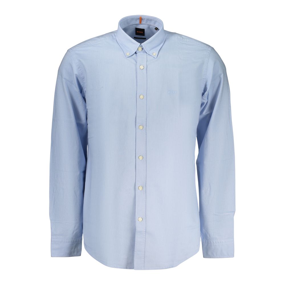 Hugo Boss Light Blue Cotton Shirt