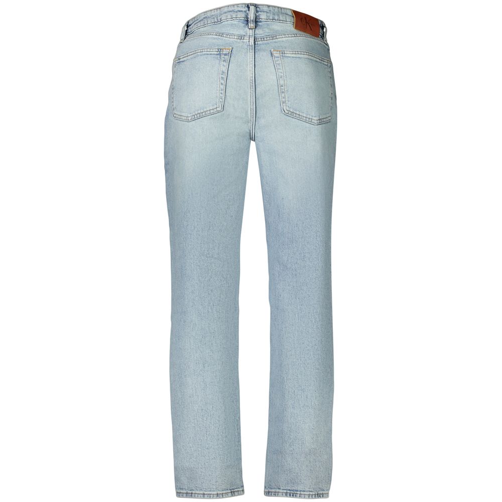 Calvin Klein Light Blue Cotton Jeans
