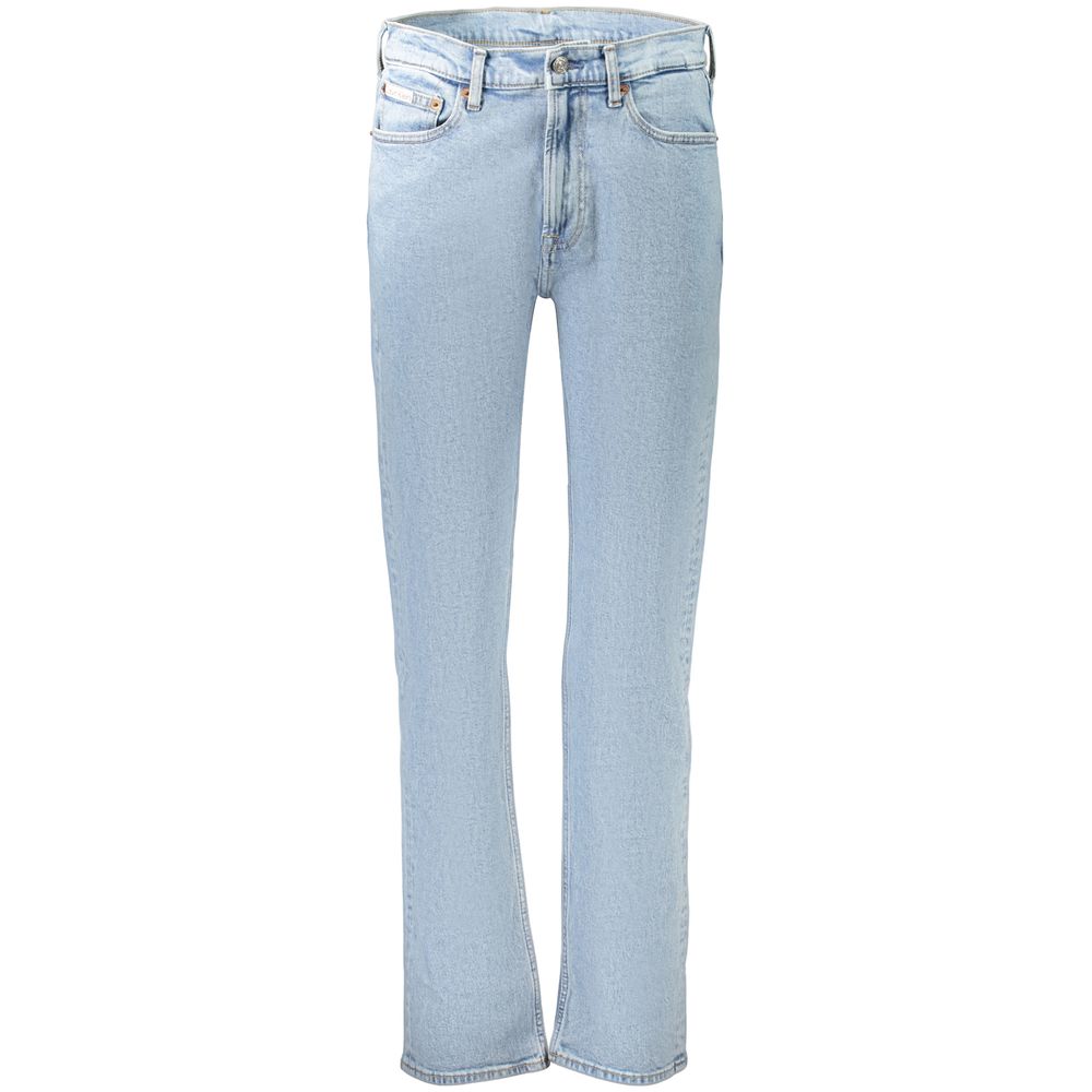 Calvin Klein Light Blue Cotton Jeans
