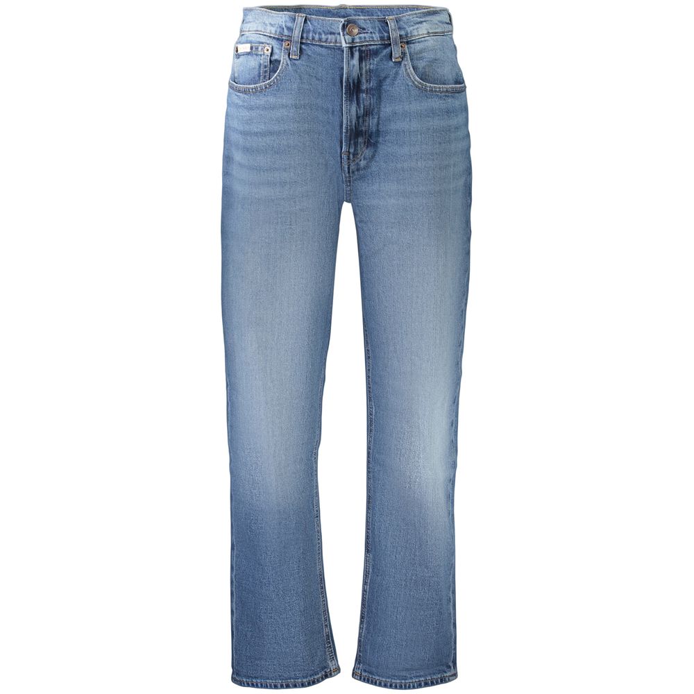Calvin Klein Blue Cotton Jeans