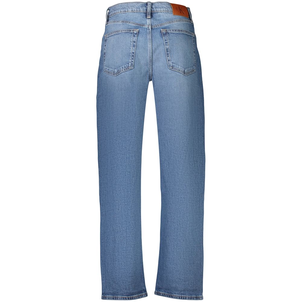 Calvin Klein Blue Cotton Jeans