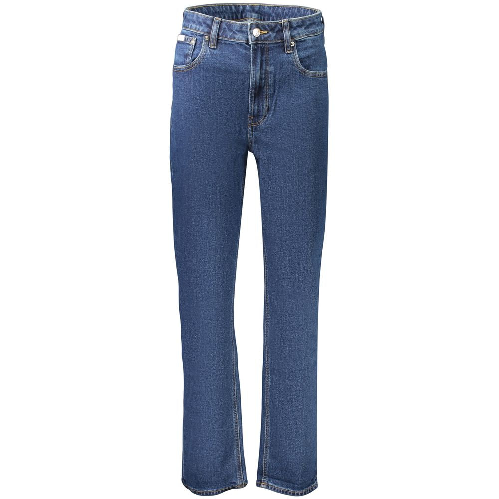 Calvin Klein Blue Cotton Jeans