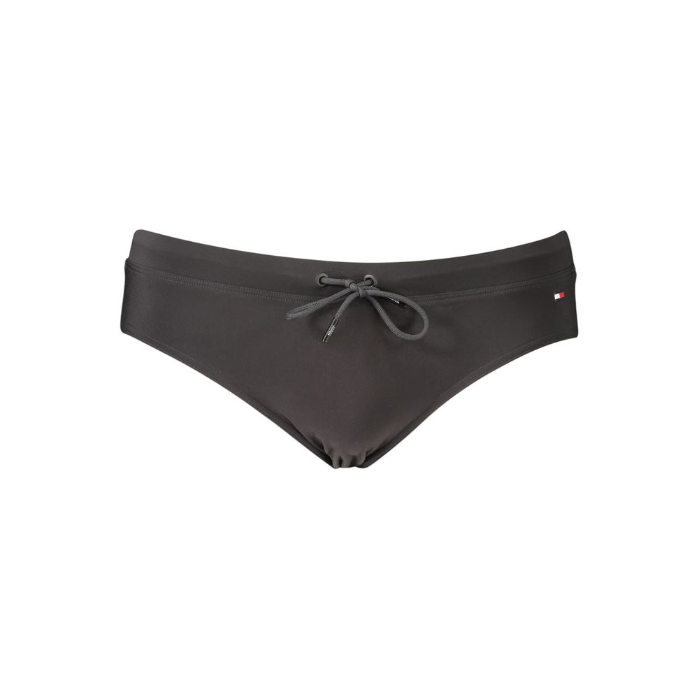 Tommy Hilfiger Black Polyester Swim Briefs