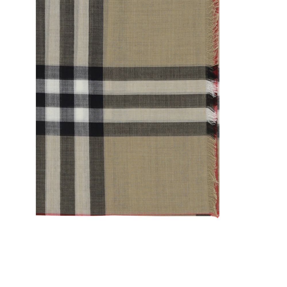 Burberry Beige Wool Scarf