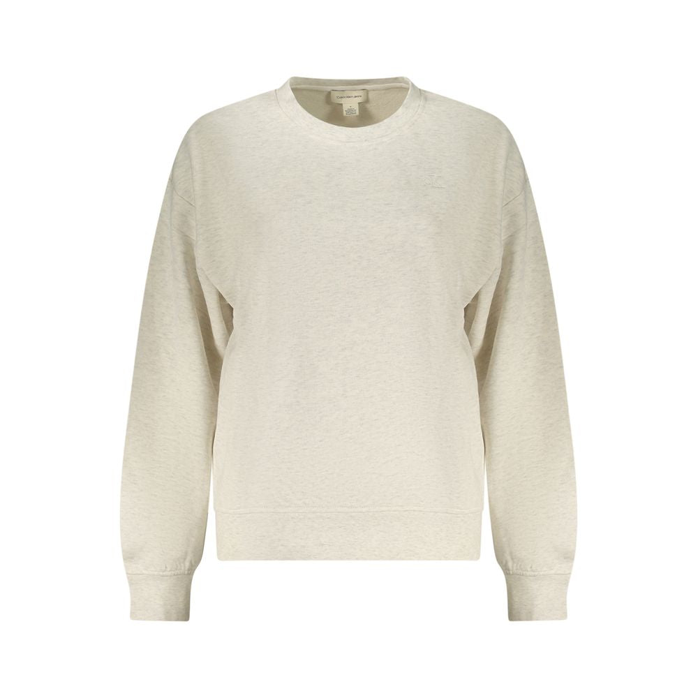 Calvin Klein Gray Cotton Sweatshirt