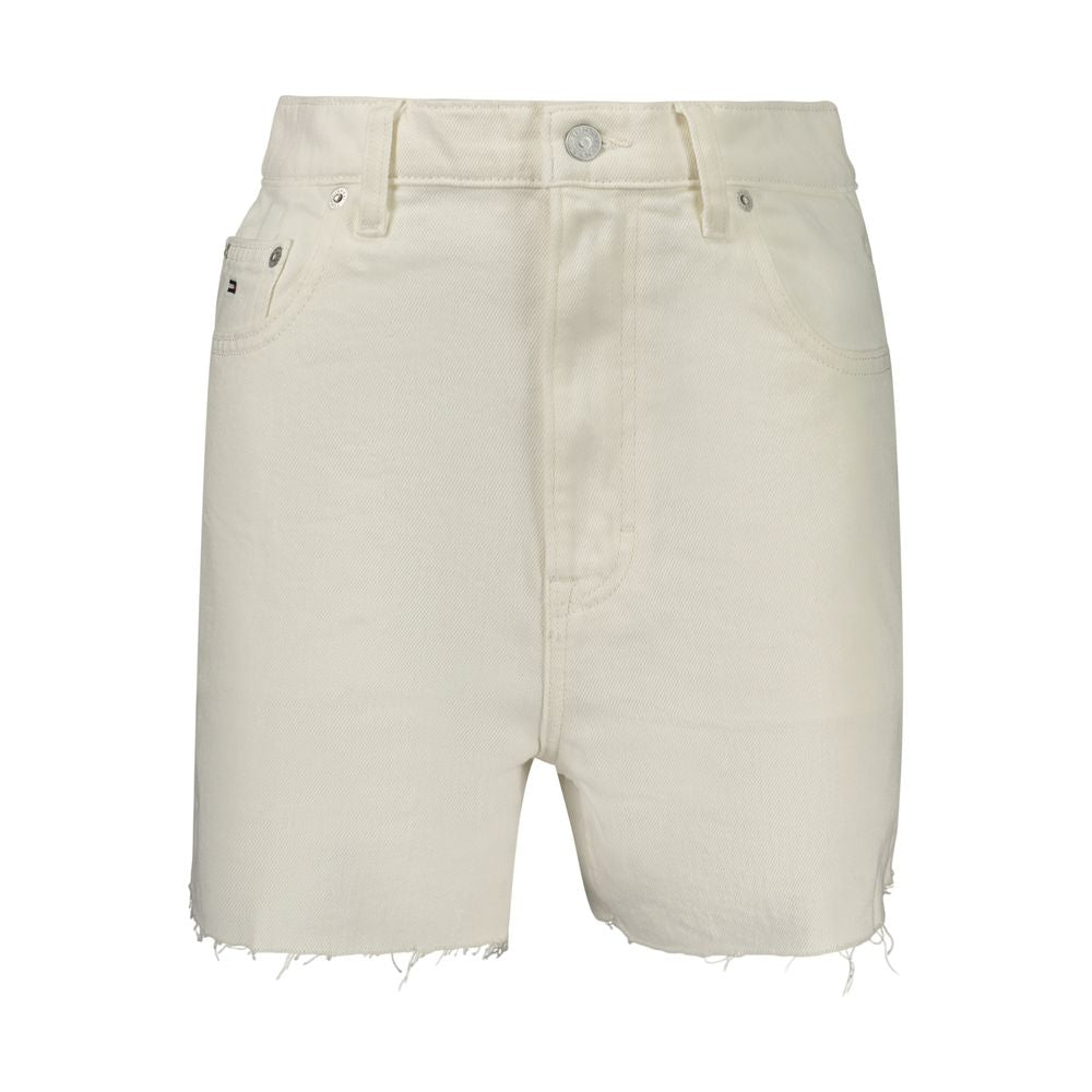 Tommy Hilfiger White Denim Shorts