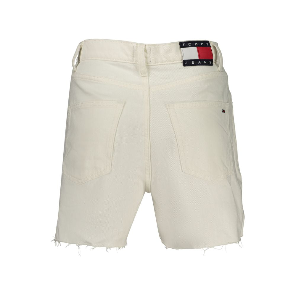 Tommy Hilfiger White Denim Shorts