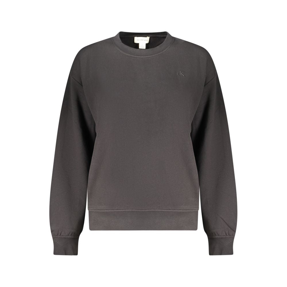 Calvin Klein Black Cotton Sweatshirt