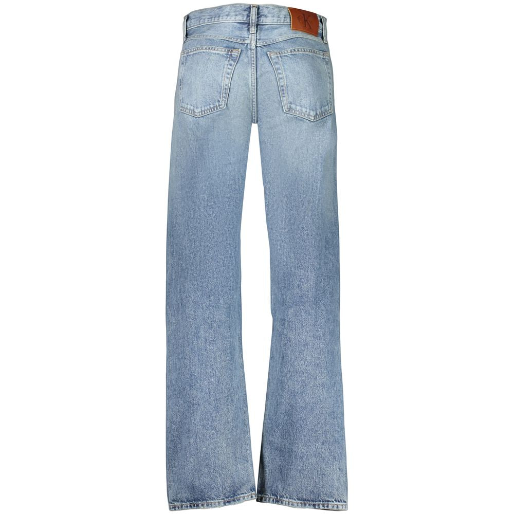 Calvin Klein Blue Cotton Jeans
