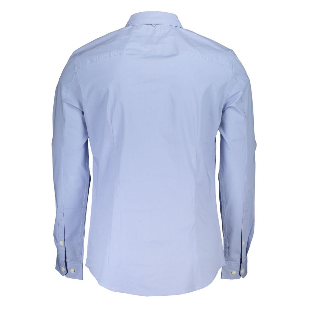 Tommy Hilfiger Light Blue Cotton Shirt