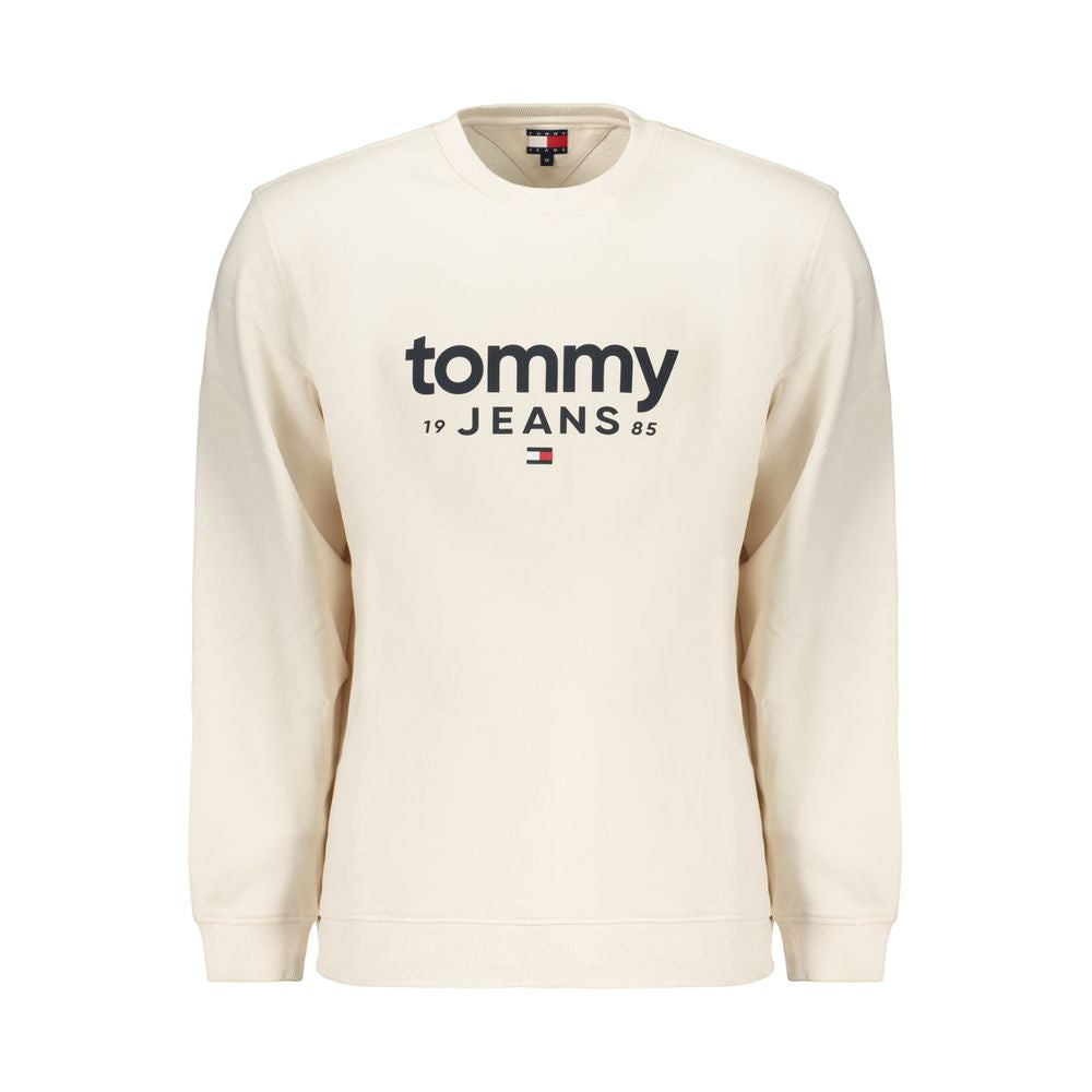 Tommy Hilfiger White Cotton Sweatshirt