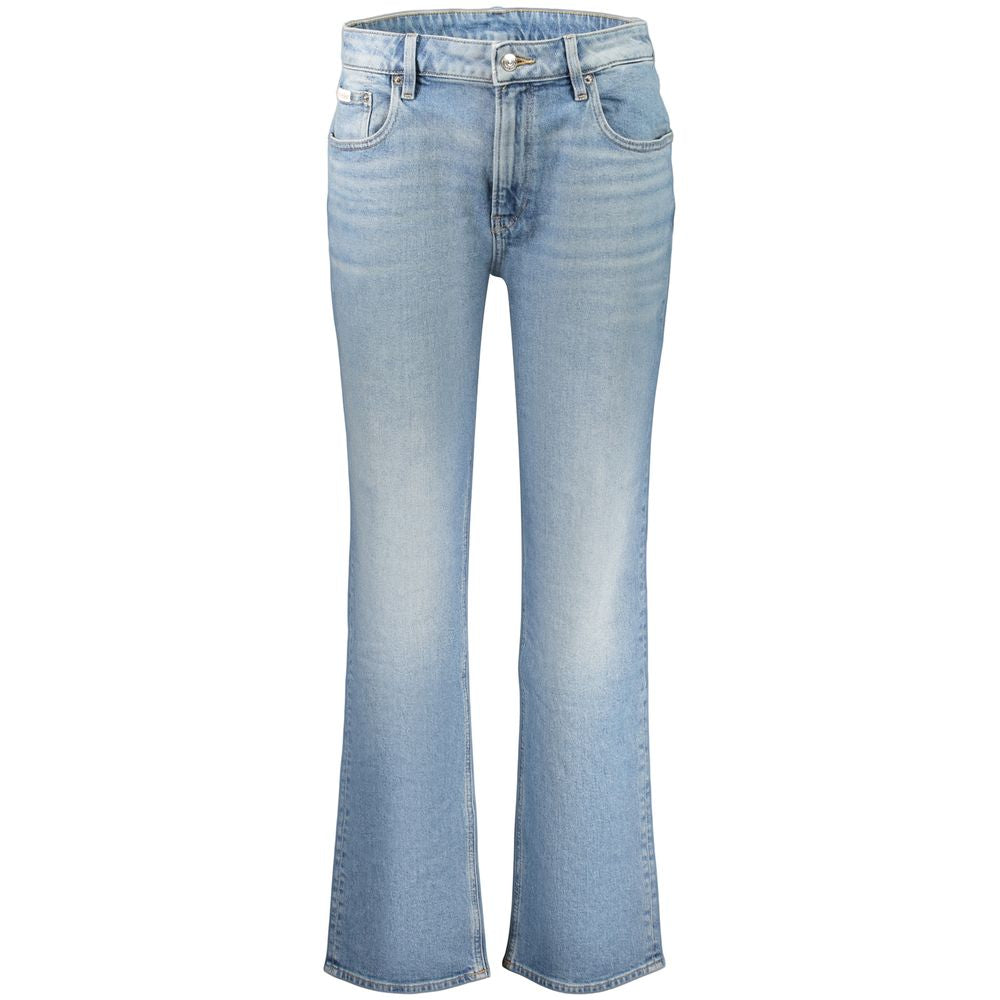 Calvin Klein Light Blue Cotton Jeans
