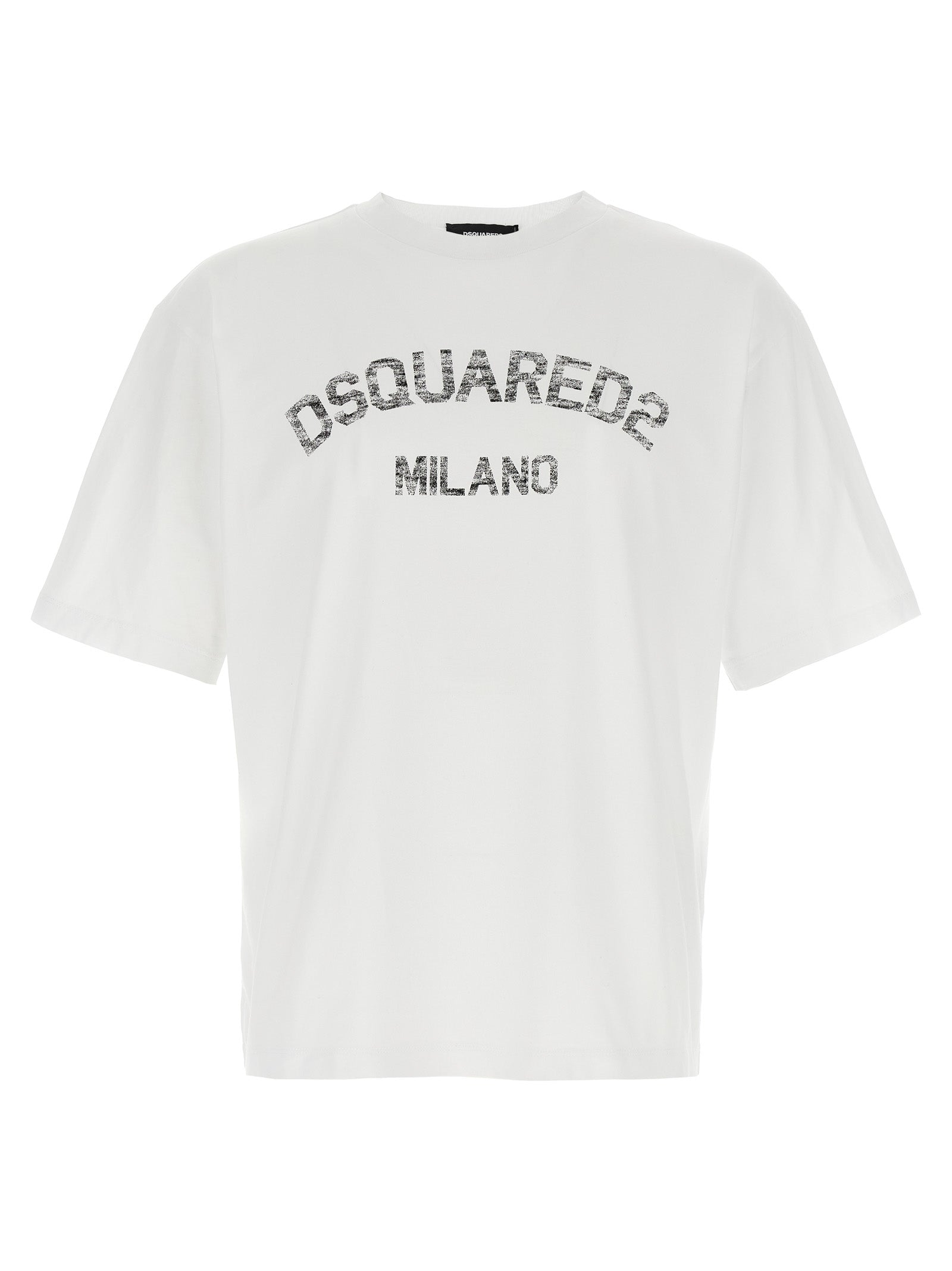Dsquared2 White Cotton T-Shirt