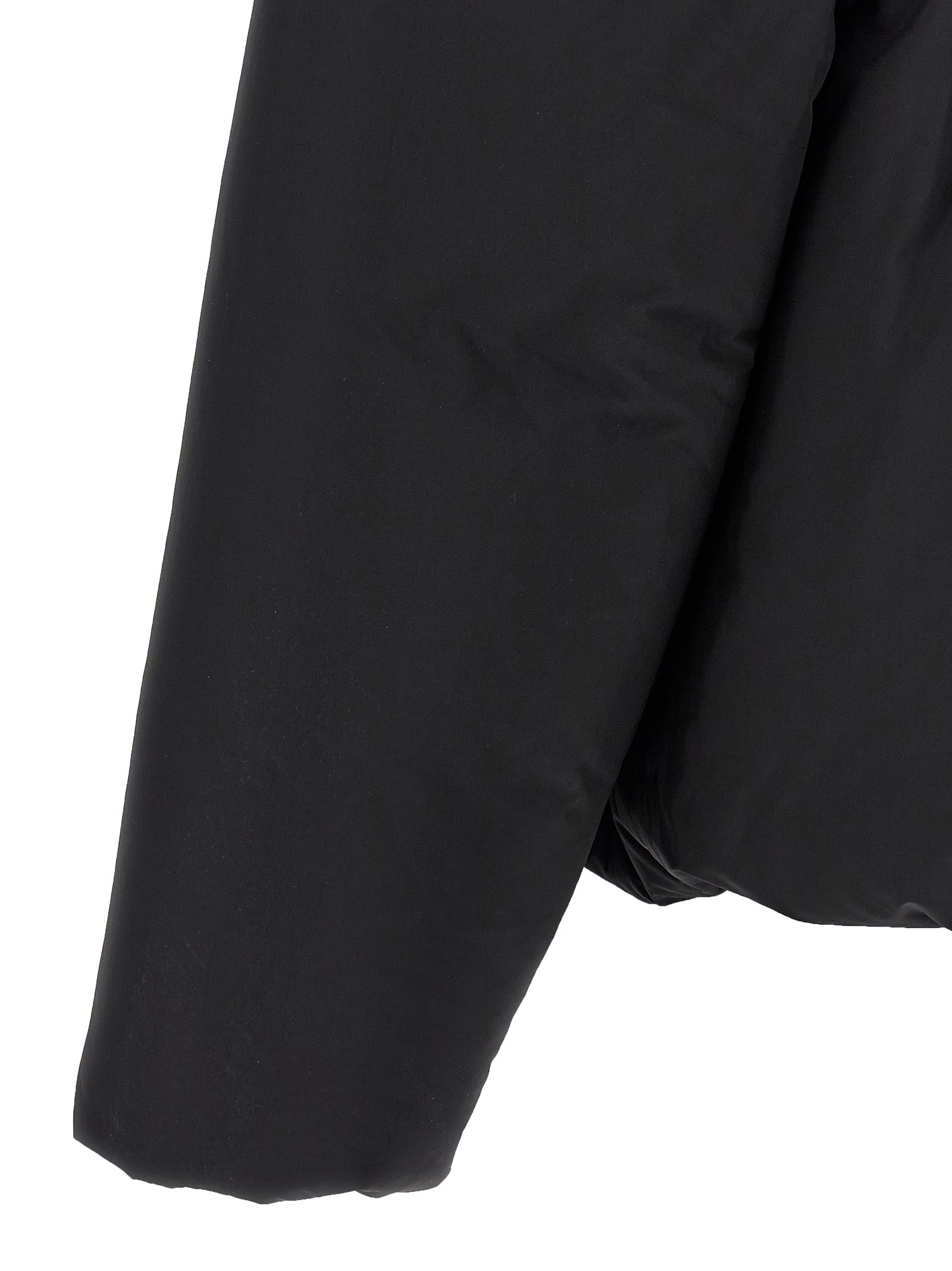 Dsquared2 Black Polyester Full-Length Jacket