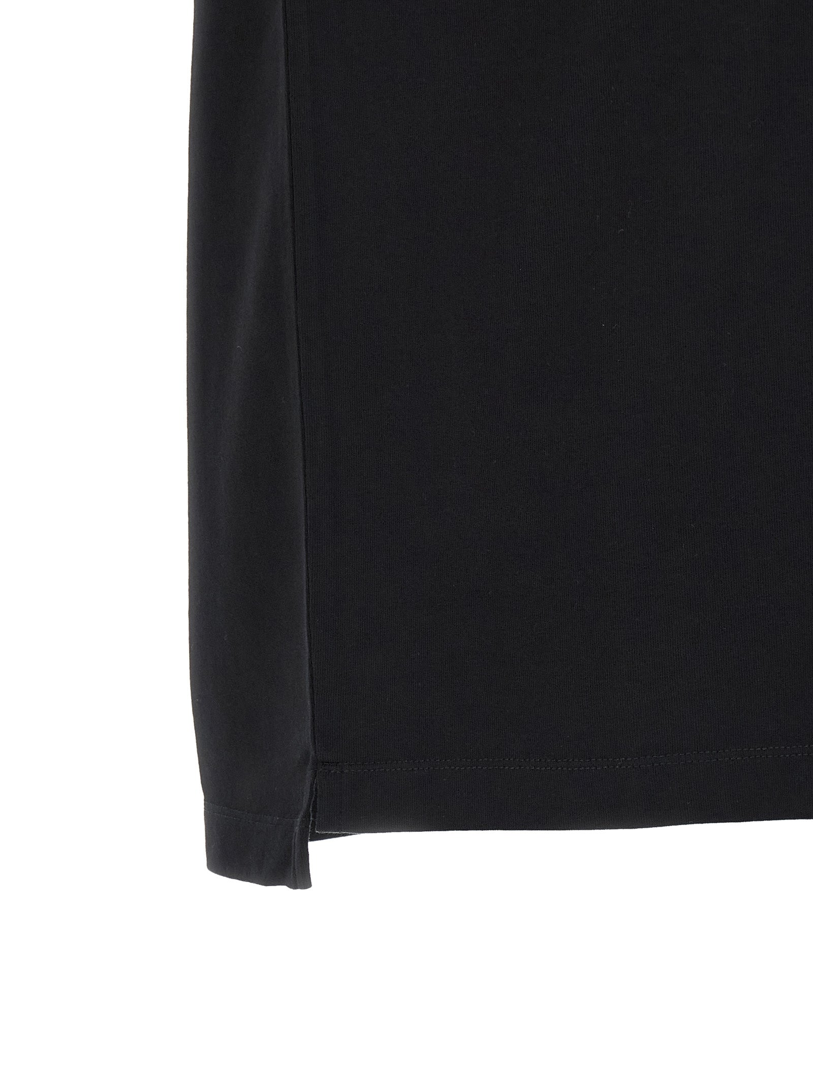 Dsquared2 Black Cotton Polo Shirt