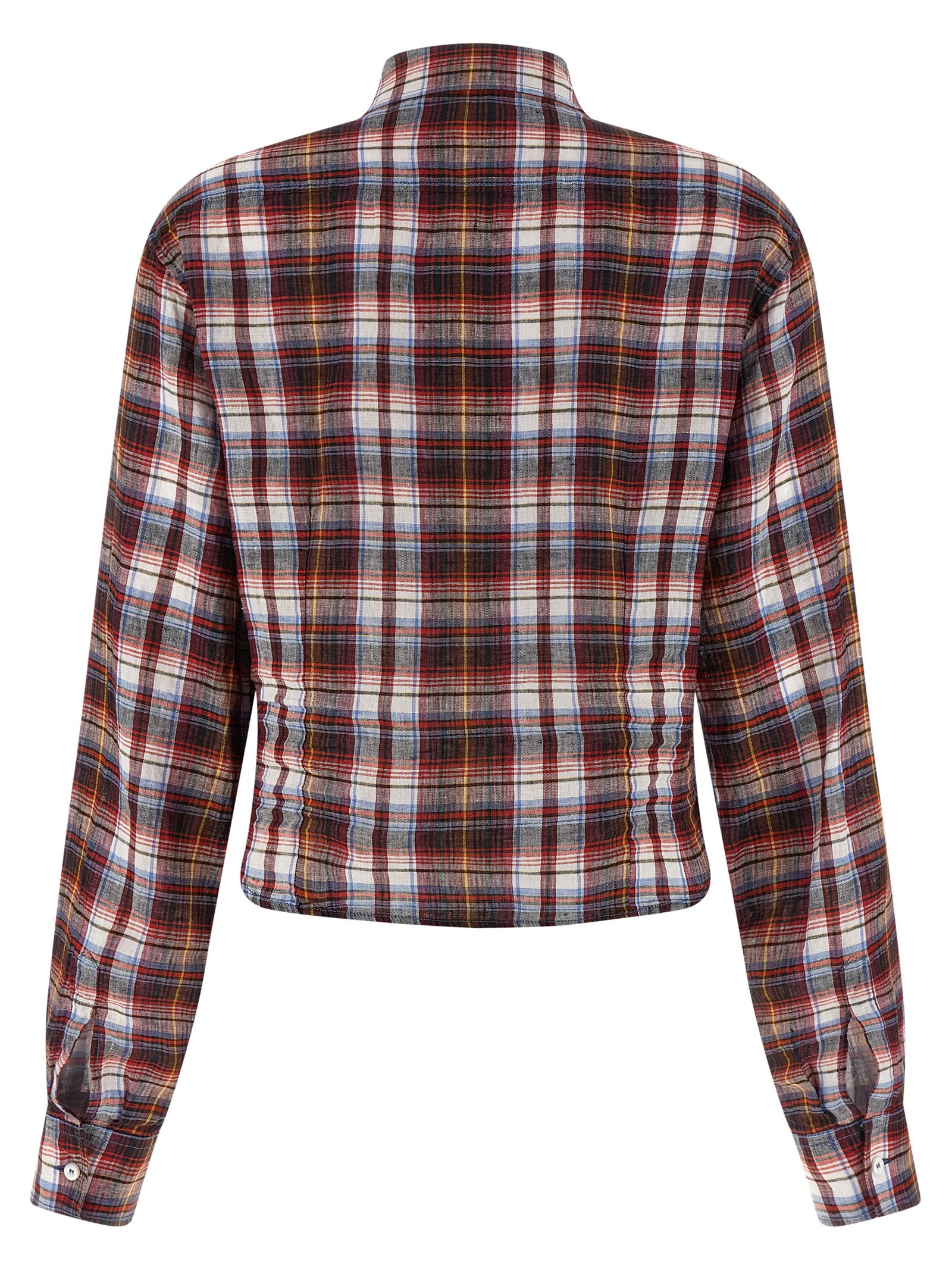 Dsquared2 Multicolour Linen Blouse