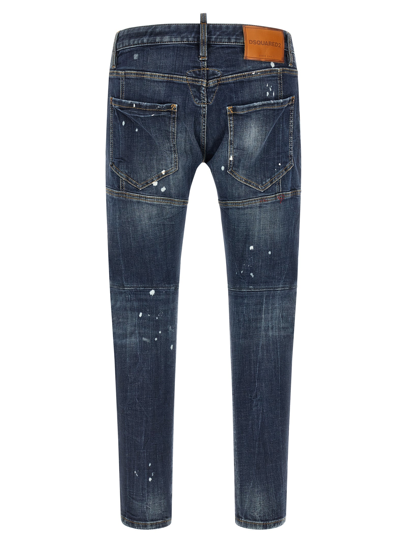 Dsquared2 Blue Cotton Denim Jeans