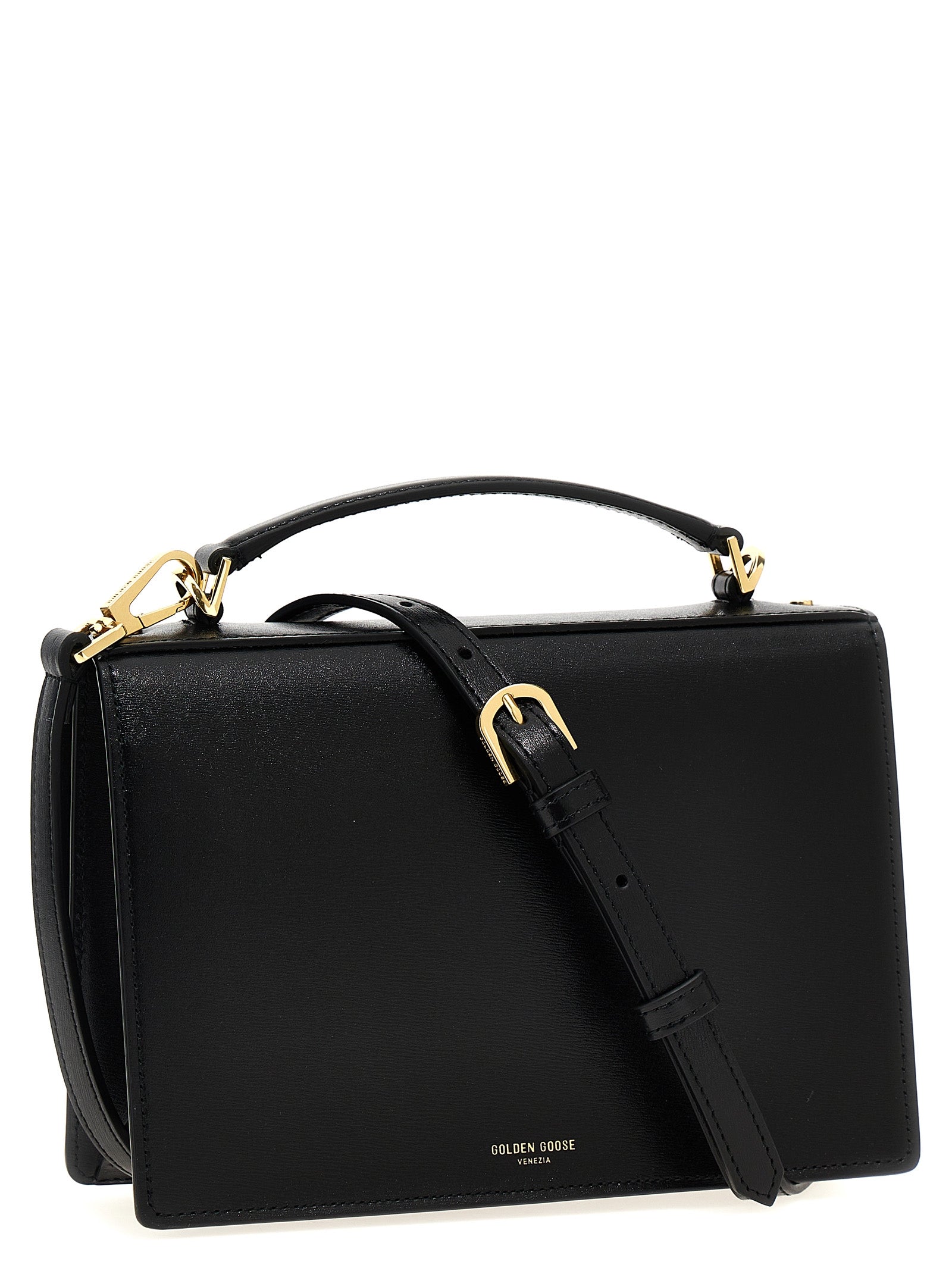 Black Cowhide Handbag