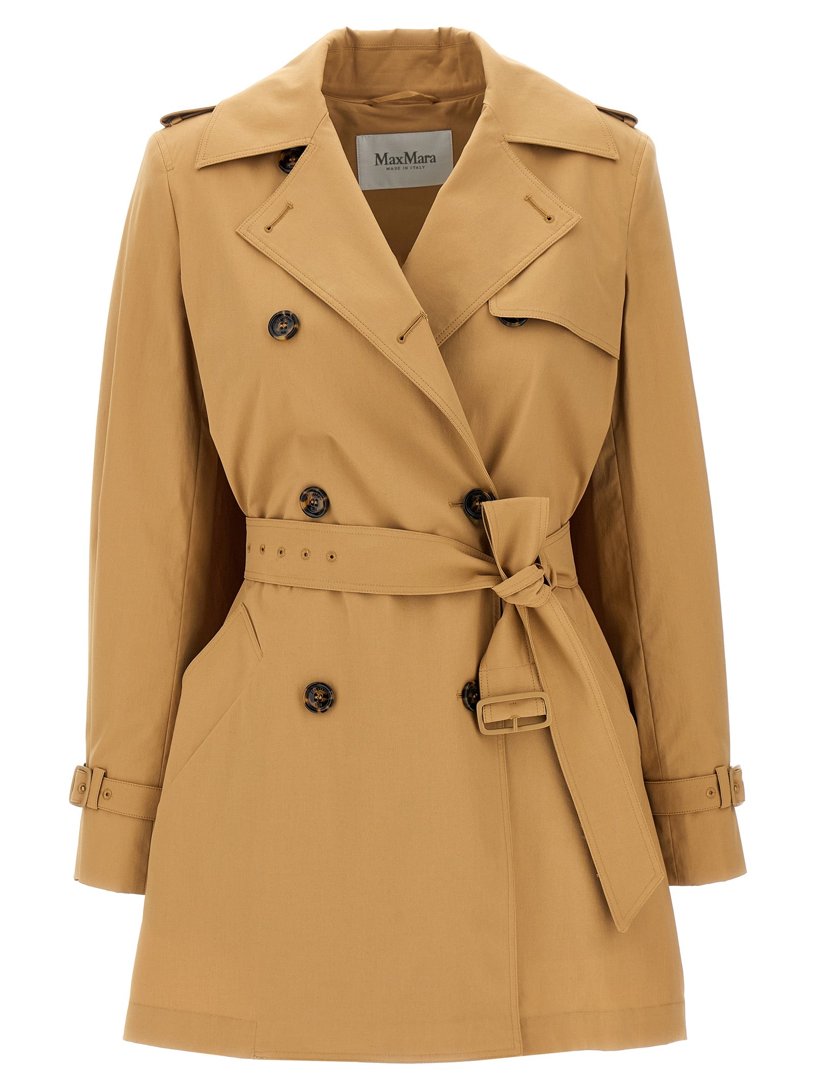 Brown Cotton Coat