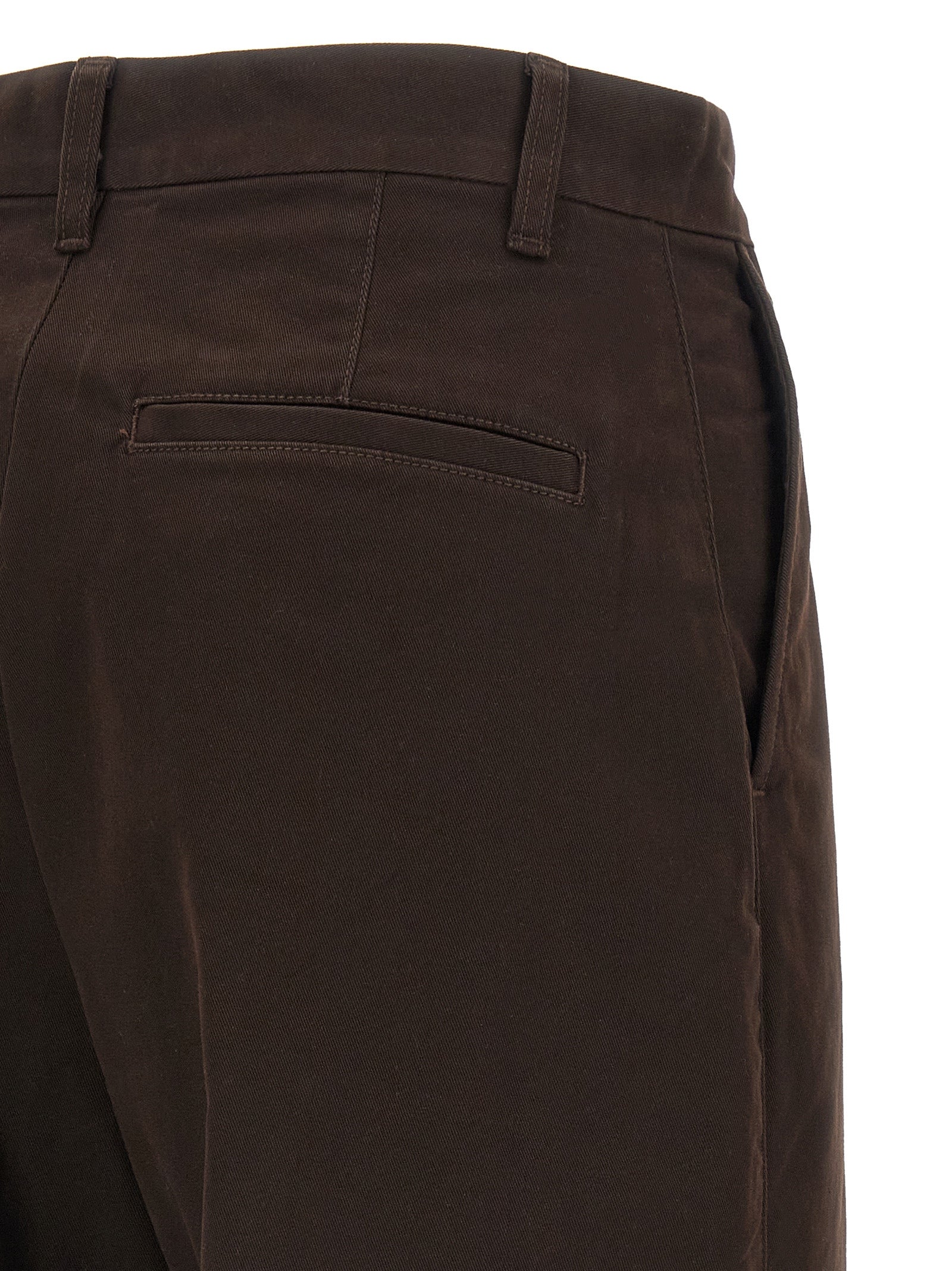 Polo Ralph Lauren Brown Cotton Chino Trousers