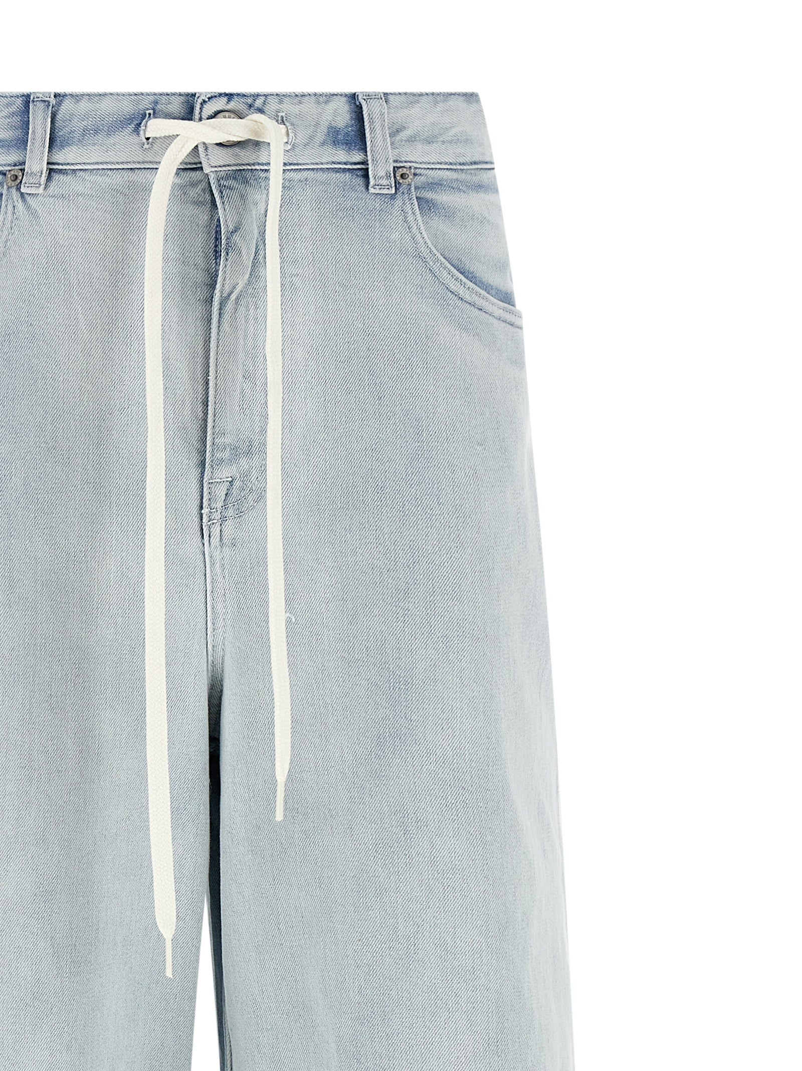 MM6 Maison Margiela Blue Cotton Jeans