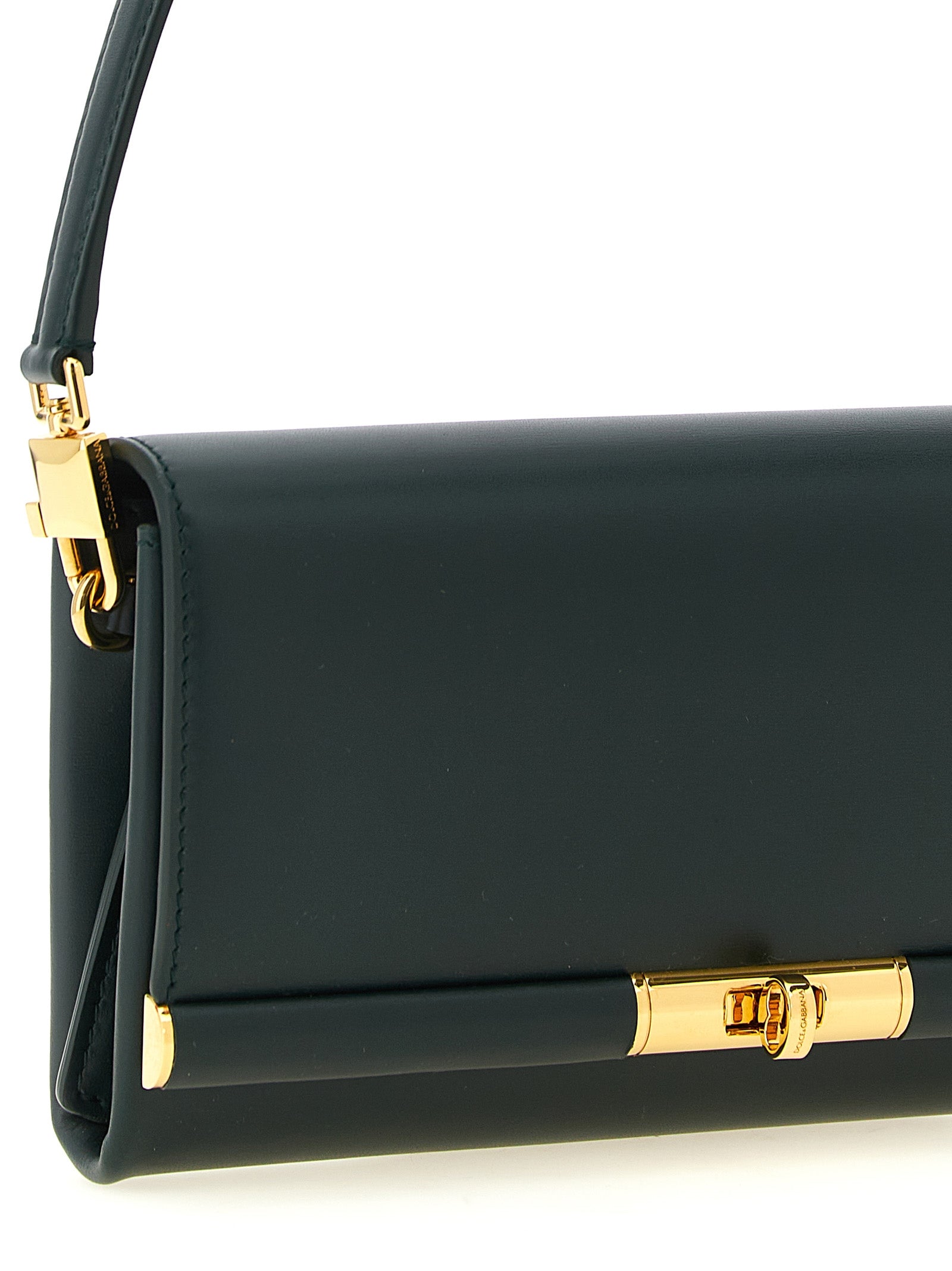 Dolce & Gabbana Two-Tone Calfskin Marlene Shoulder Bag