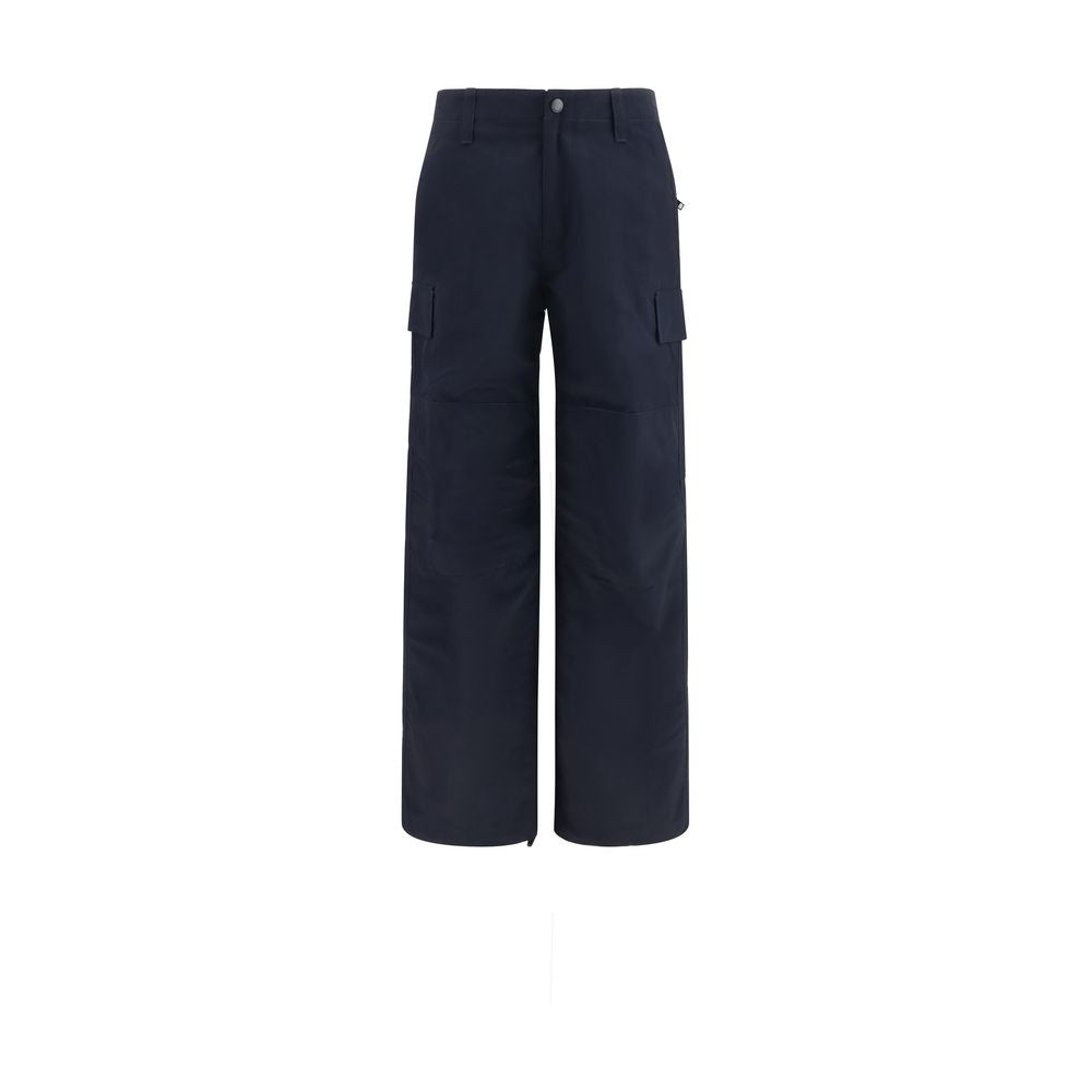 Burberry Blue Polyamide Cargo Trousers