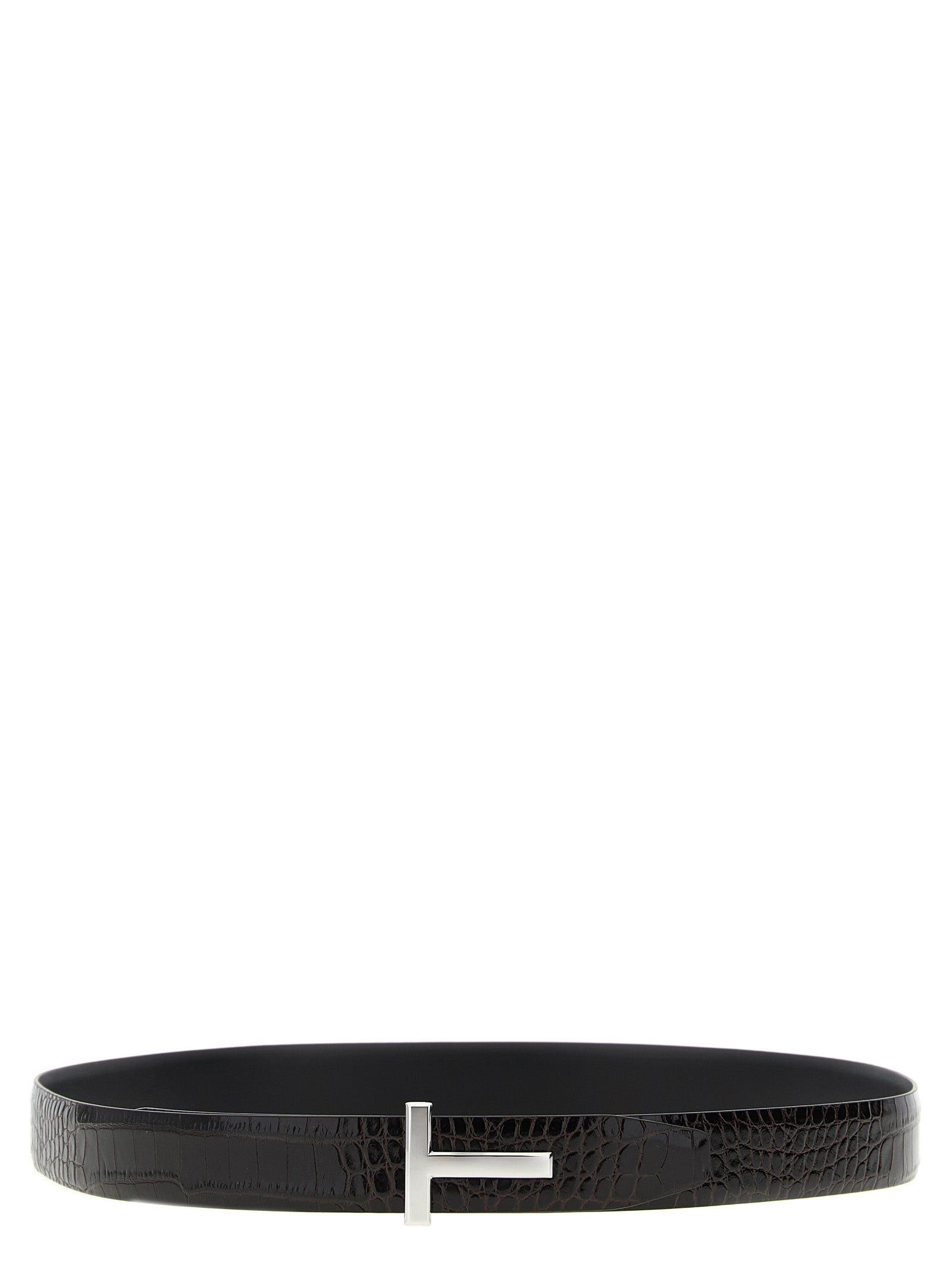 Brown Calfskin Regular Belt