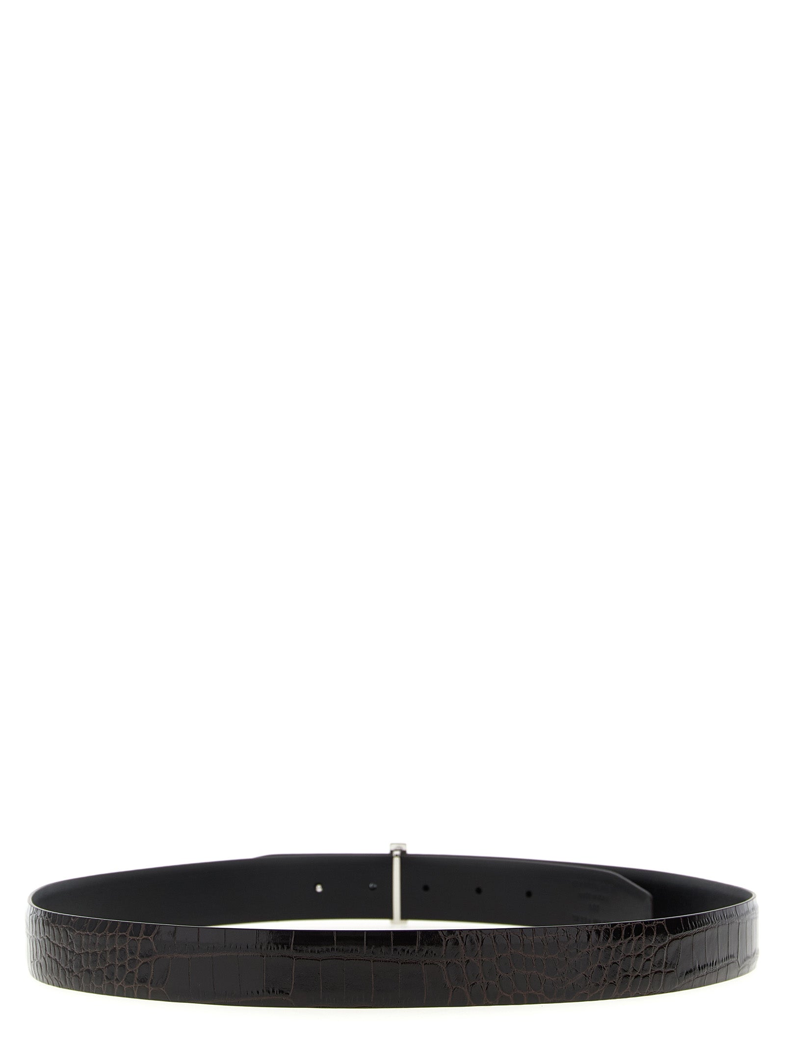 Brown Calfskin Regular Belt