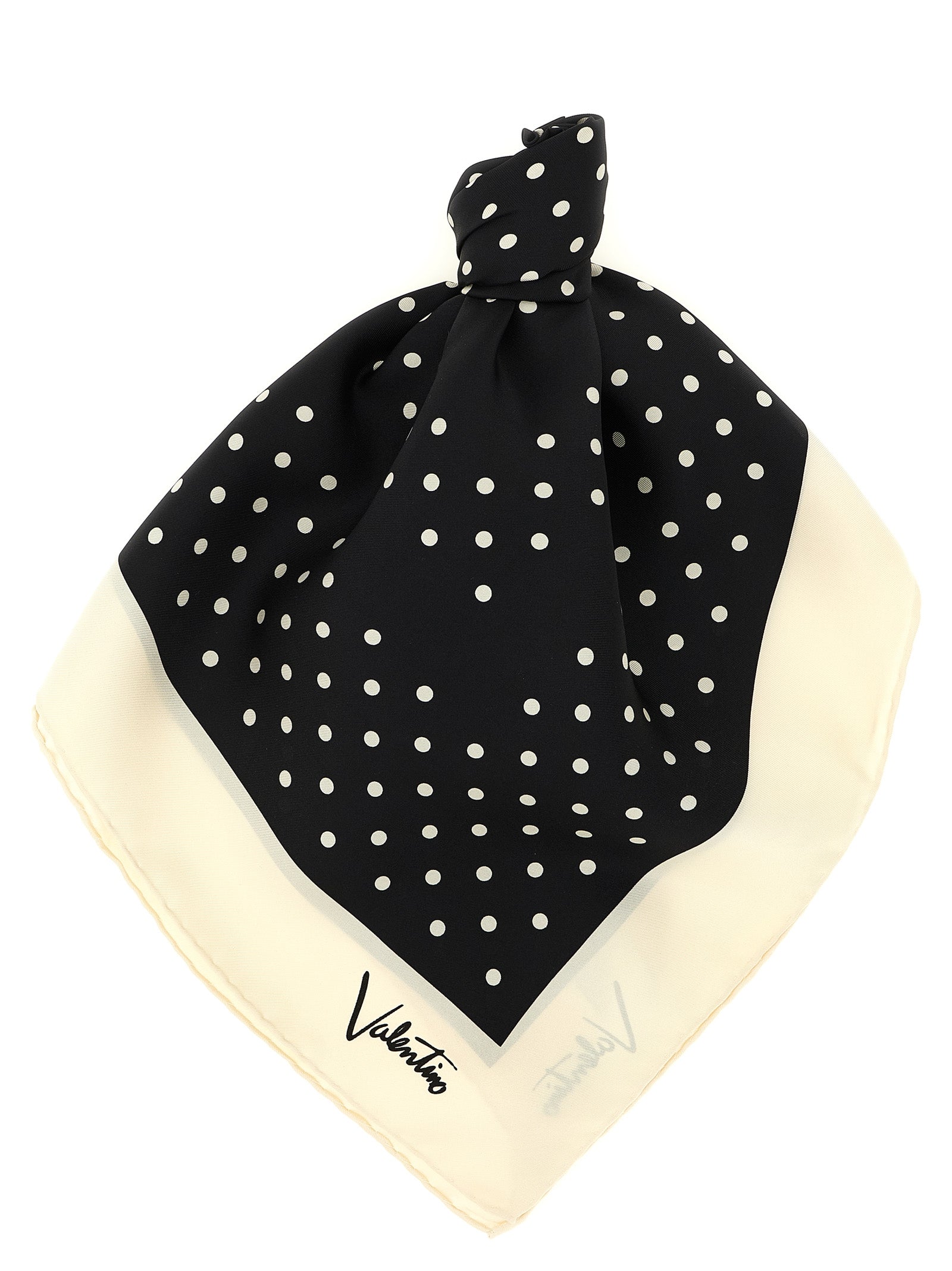 Bicolor Silk Foulard