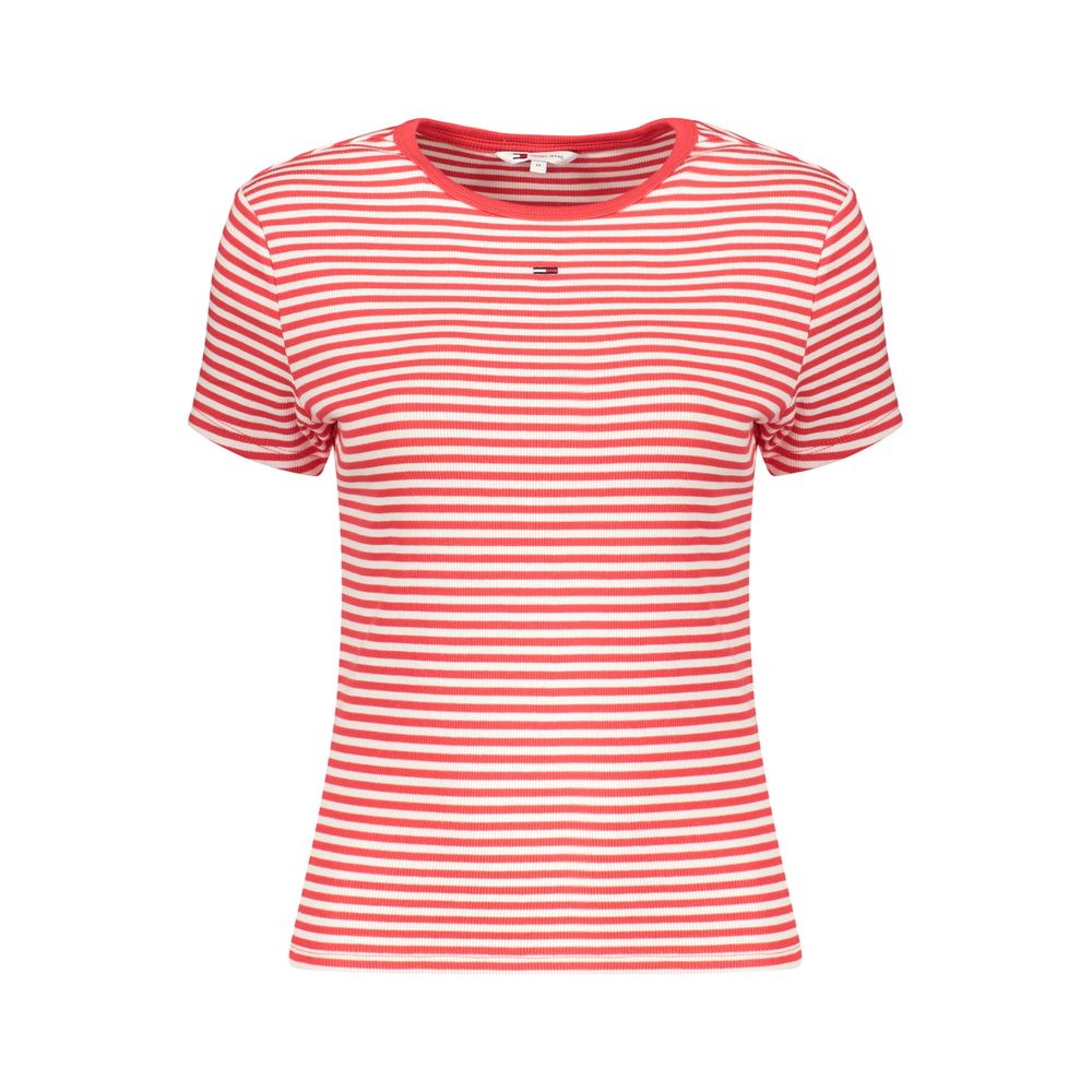 Tommy Hilfiger Red Cotton T-Shirt