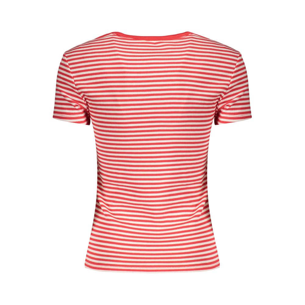 Tommy Hilfiger Red Cotton T-Shirt